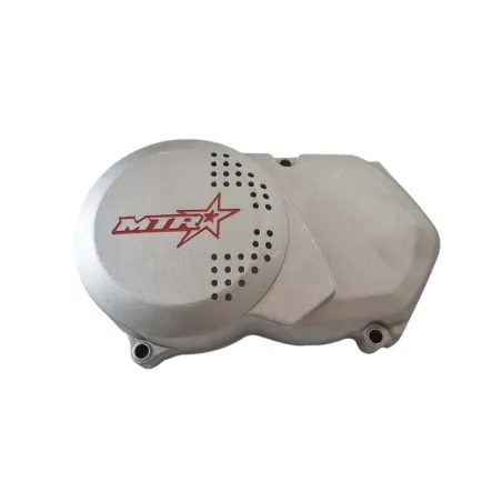 Tapa cubrepiñon ventilada para motores pit bikes