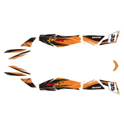 Set sticker mini atv KF8 new model