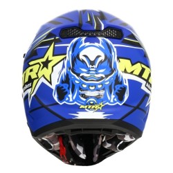 Shiro MTR MX-308 Blue Helmet