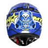 Shiro MTR MX-308 Blue Helmet
