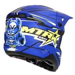 Casco shiro MTR MX-308 Azul