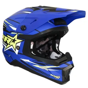 Casco shiro MTR MX-308 Azul
