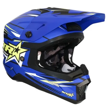Casco shiro MTR MX-308 Azul