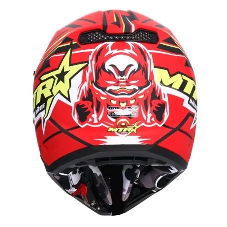 Casco shiro MTR MX-308 Rojo