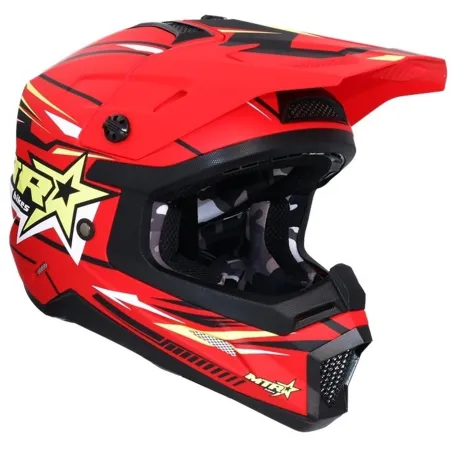 Casco shiro MTR MX-308 Rojo