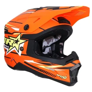 Casco shiro MTR MX-308 Naranja
