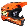 Shiro MTR MX-308 Orange Helmet