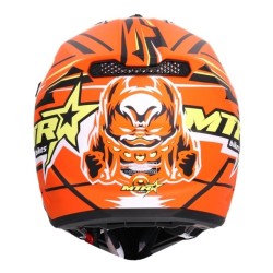 Shiro MTR MX-308 Orange Helmet
