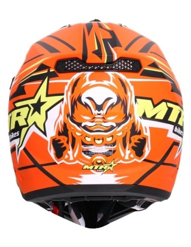 Casco shiro MTR MX-308 Naranja