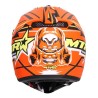 Shiro MTR MX-308 Orange Helmet