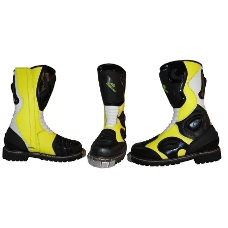 Botas de cross color fluor