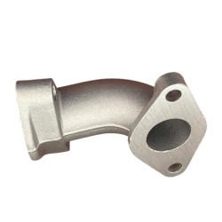 Engine intake oblique lateral