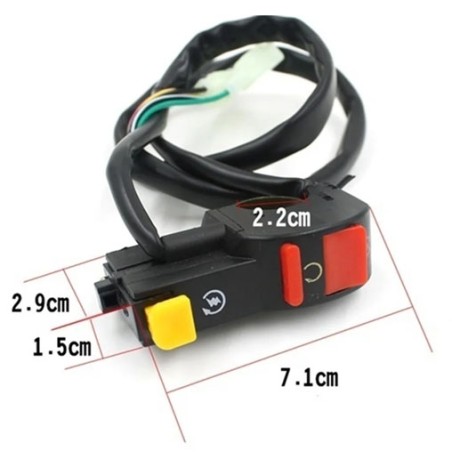 Start button / battery starter stop