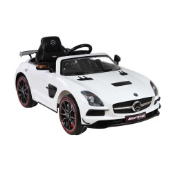 Electric car Mercedes SLS AMG White