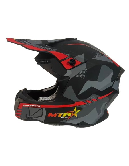 Casco de cross adulto MTR SUPERMOTO