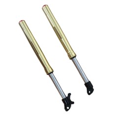 Black front suspension alevin 660mm