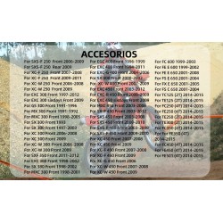 Front disc floating 320mm