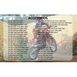 Front disc floating 320mm