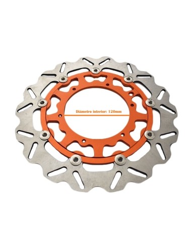 Front disc floating 320mm