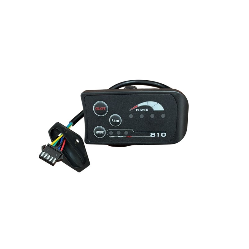 Control panel for 36V electric bicycle