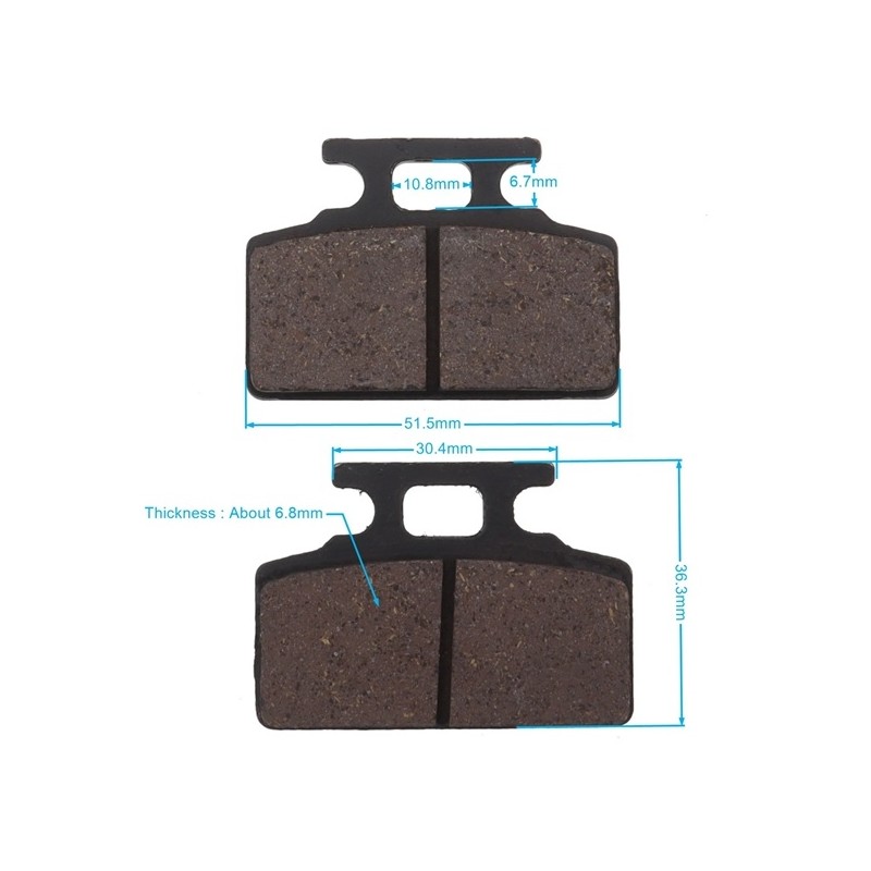 F brakes pads