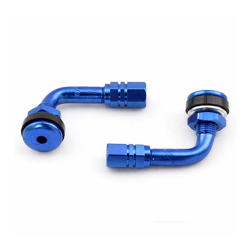 Valve anoniced 90º blue