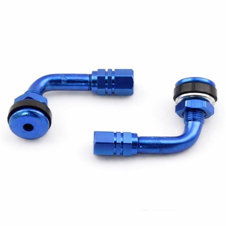 Valvulas anonizadas azul 90º