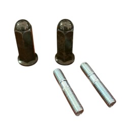 Stud bolts + exhaust nuts 6mm