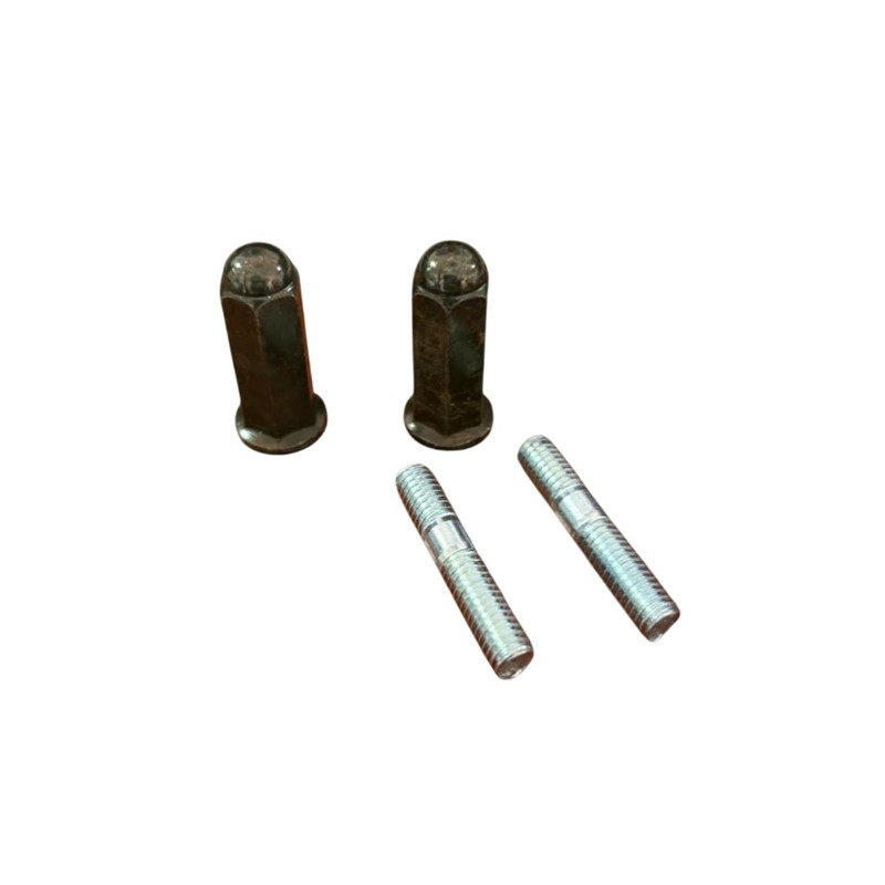 Stud bolts + exhaust nuts 6mm