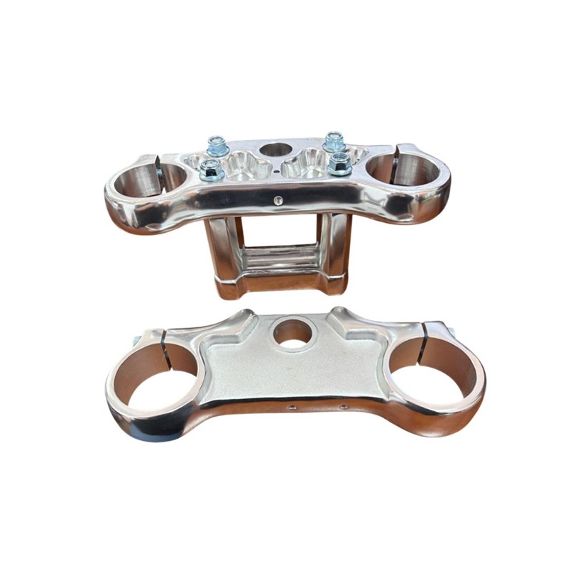 Set clamp and raisers standar