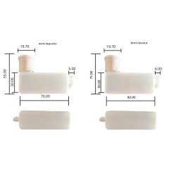 Set bottle for oil engine