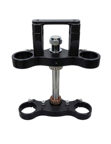 Tijas completas 165mm CNC negras
