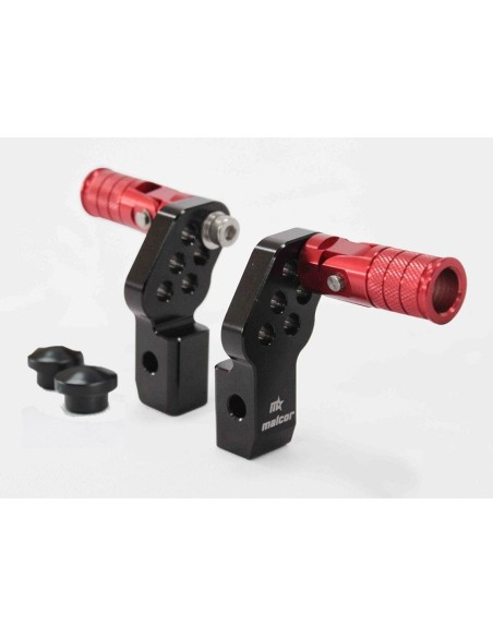 Mobile footrest cnc red