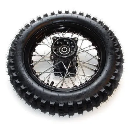 Complete rear wheel 12"