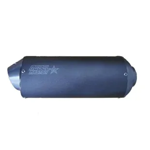 SILENCIOSO OVAL NEGRO  2