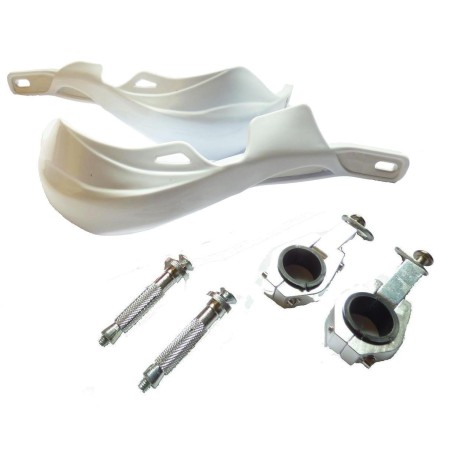 CUBREMANOS ALUMINIO 28MM BLANCO