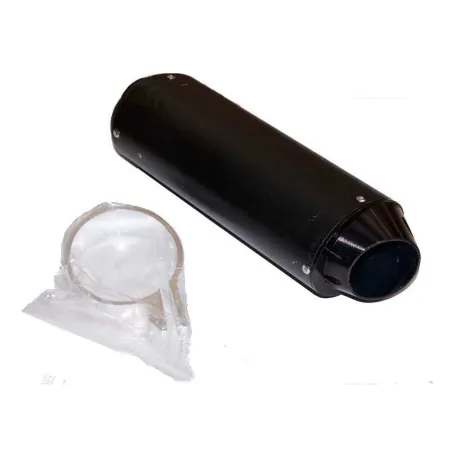 SILENCIOSO OVAL NEGRO 