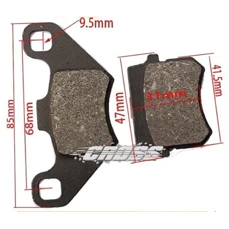 BRAKE PADS D3 PIT BIKE