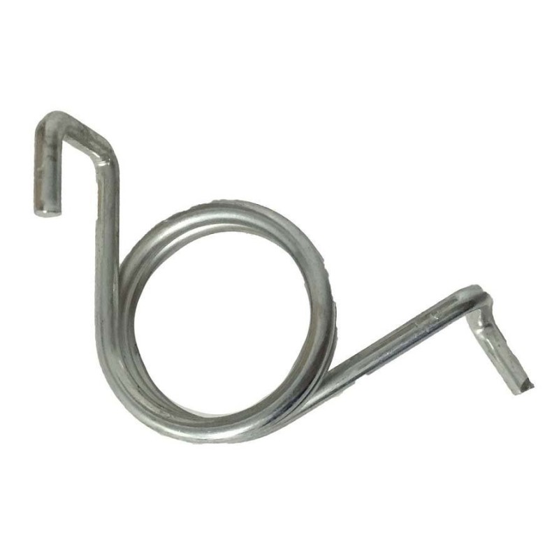 Spring rear brake lever