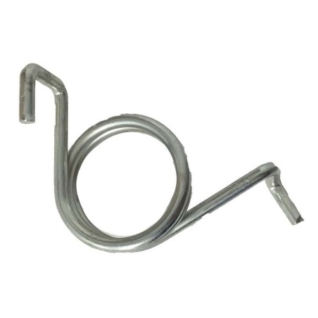 Spring rear brake lever