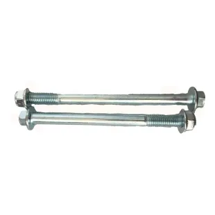 Bolt fit engine to frame
