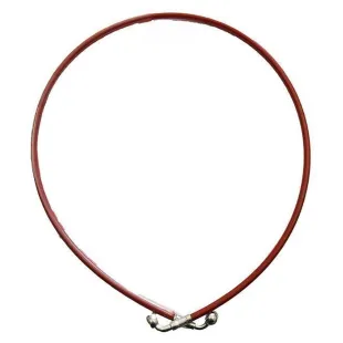 Latiguillo metalico 1100mm rojo