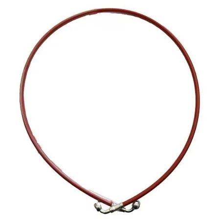 Latiguillo metalico 1100mm rojo
