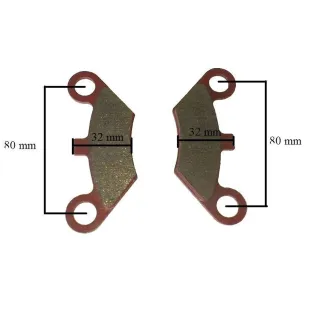 Buggy brake pads