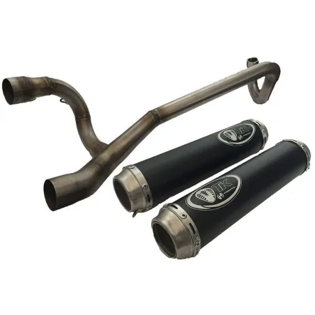 Exhaust 2 muffler crf70 frame