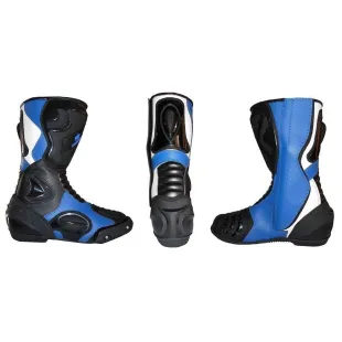 Botas de supermotard azules