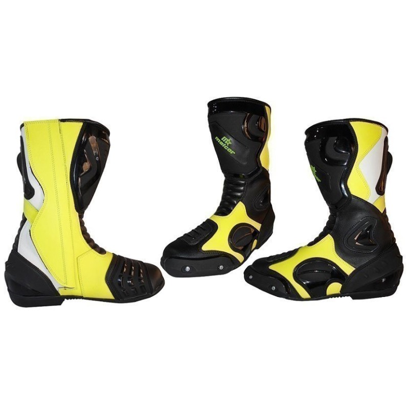 Botas de supermotard fluor