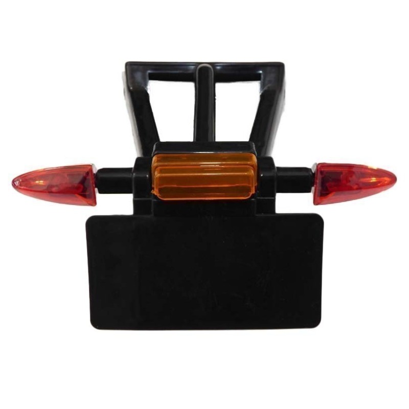 Rear license plate bmw