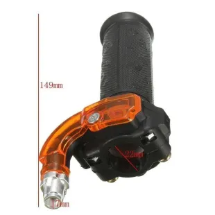 Puño acelerador minimoto gasolina 2