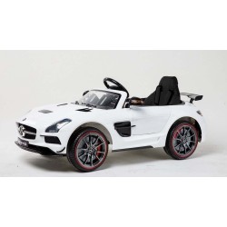 Electric car Mercedes SLS AMG BLACK